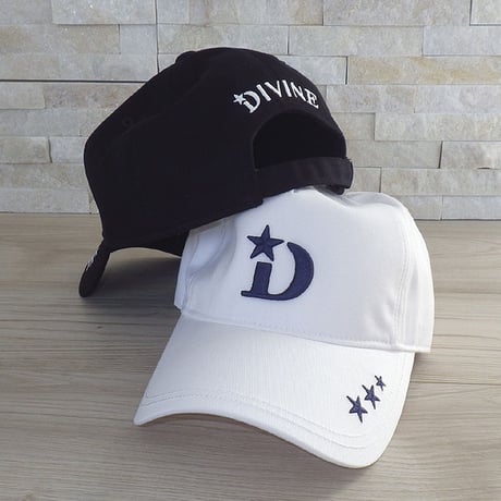 ＣＡＰ【 Star☆D 】Ver ☆White☆DIVINE.fo