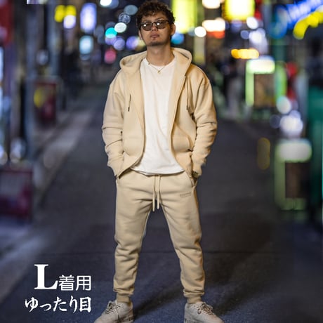 【Zip】セットアップA/W_Ⅱ【ベージュ】mc.ver