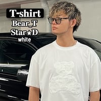 ベアT_Star☆D【white】