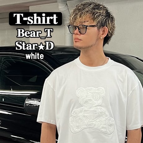 ベアT_Star☆D【white】