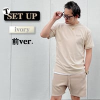 Tセットアップ_DIVINE【IVORY】