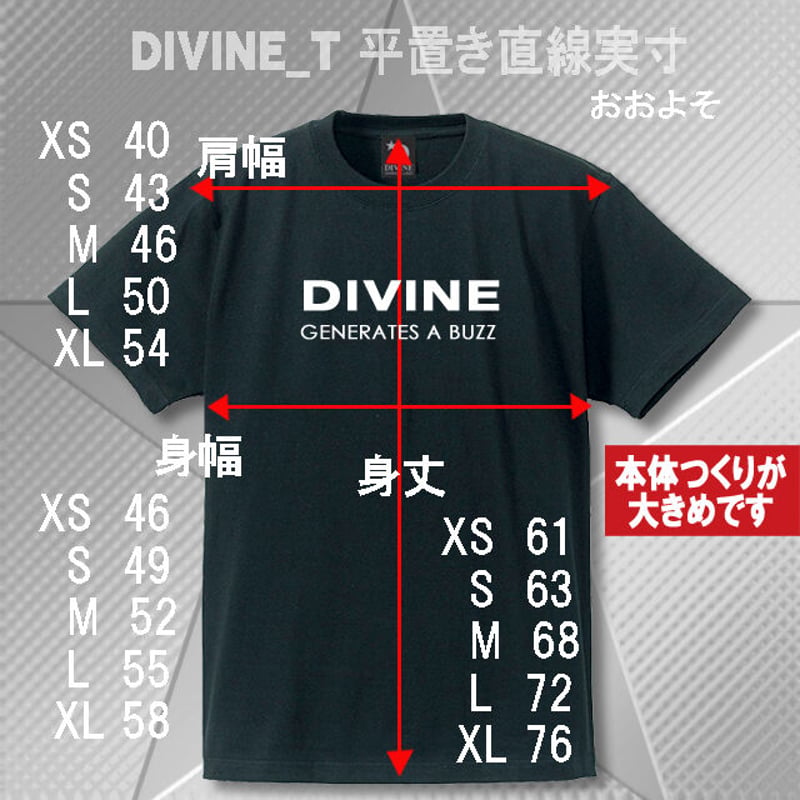 Divine I'm So Beautiful Tシャツ Lサイズ Tシャツ DIVINE ☆BLACK☆ LT011 | DIVINE オンラインショップ