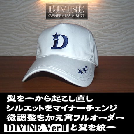 ＣＡＰ【 Star☆D 】Ver ☆White☆DIVINE.fo
