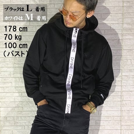 ZIP.UP パーカー【MPスタイル】DIVINE.fo