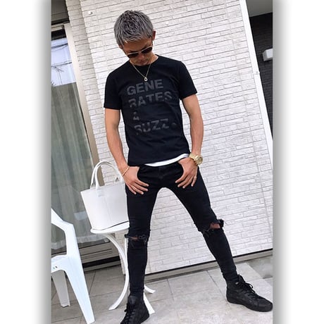 Ｔシャツ★ジェネバズ■BLACK■LT010