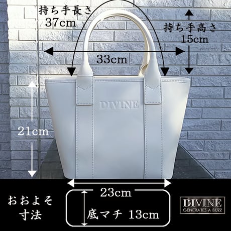 レザートートバッグ【Medium】DIVINE.fo