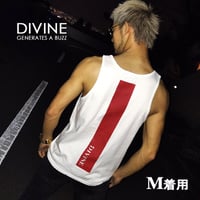 タンクトップ　Star★Ｄストライプ  □White□