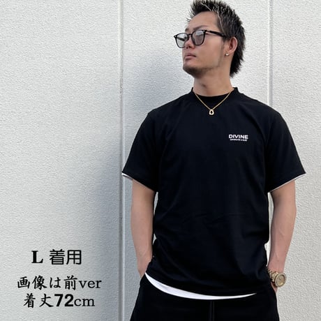 Ｔシャツ DIVINE【バックロゴ】BLACK_mc.ver