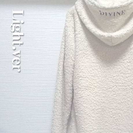 ボアパーカーStar☆Ｄ【ライトver】□アイボリー□DIVINE.fo