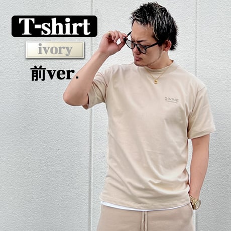 Ｔシャツ DIVINE【バックロゴ】Ivory