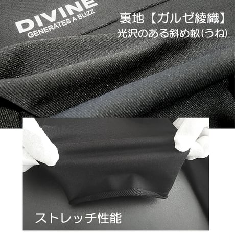 セットアップ【CUT＆ROLL】S/S/A【ブラック】DIVINE.fo