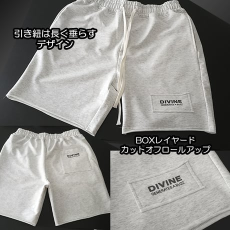 セットアップ【CUT＆ROLL】S/S/A【グレー】DIVINE.fo