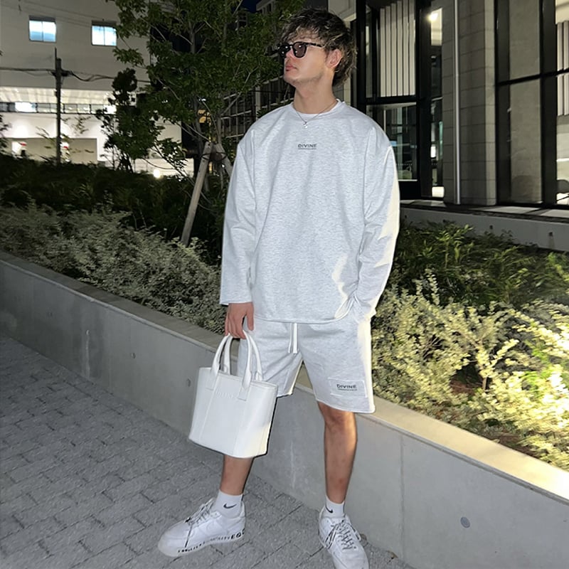 foufouグレーセットアップ foufou セットアップ Mサイズ 最強グレー