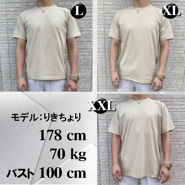 Tシャツ Divine 刺繍☆ライトベージュ | DIVINE オンラインショップ