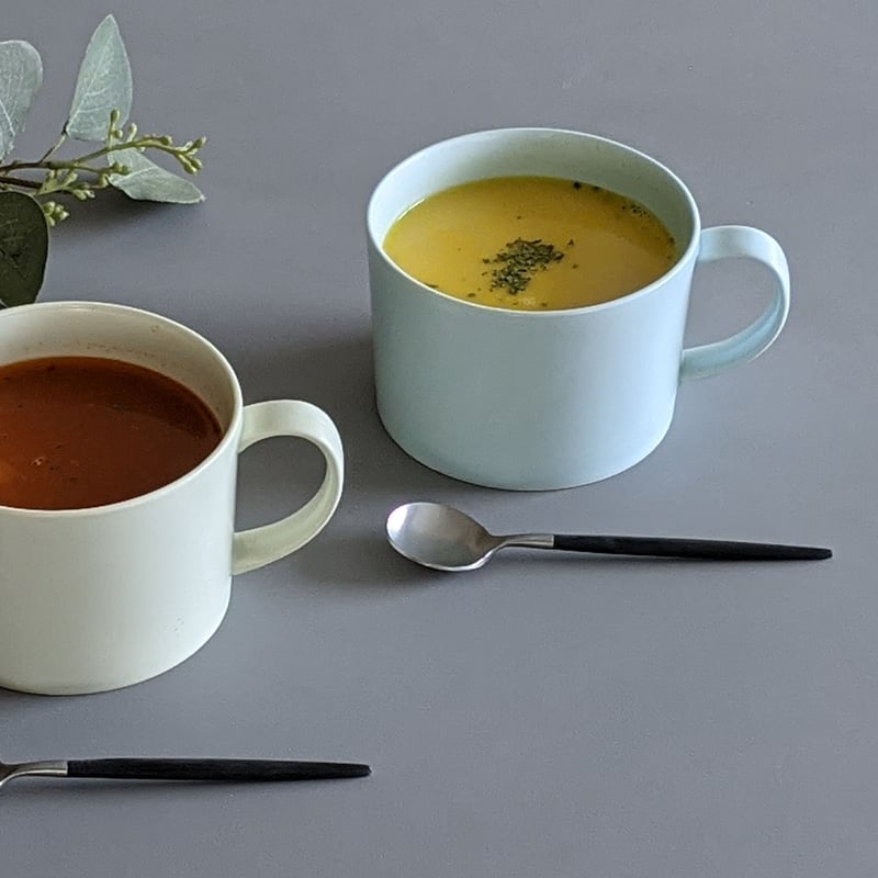 スープマグカップ ミントブルー | 波佐見焼の窯元 永峰窯 公式