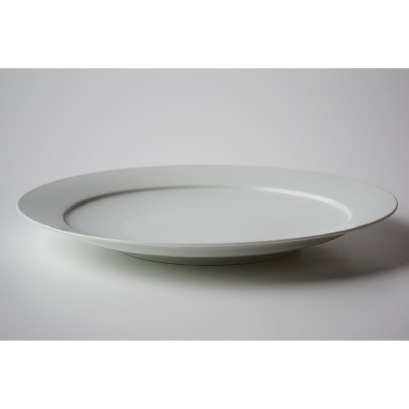 24㎝リムプレート ホワイト | 波佐見焼の窯元 永峰窯 公式