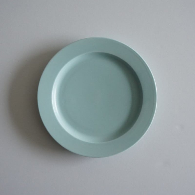 15㎝リム皿 ミントブルー | 波佐見焼の窯元 永峰窯 公式オンライン