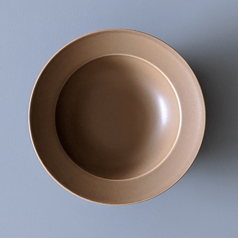 18㎝リムボウル モカブラウン | 波佐見焼の窯元 永峰窯 公式オンライン