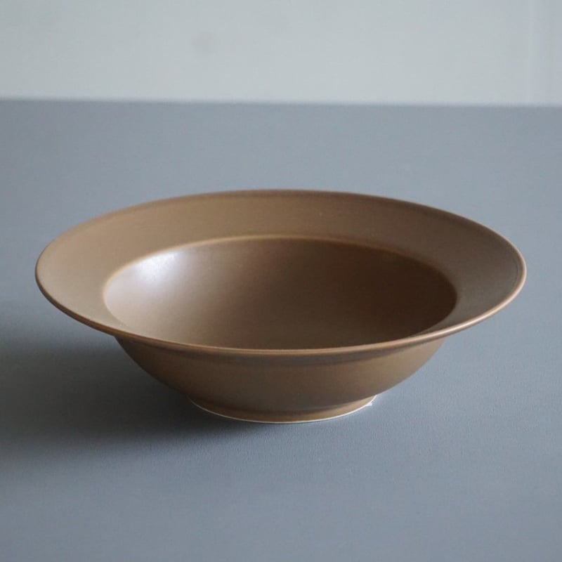 18㎝リムボウル モカブラウン | 波佐見焼の窯元 永峰窯 公式オンライン