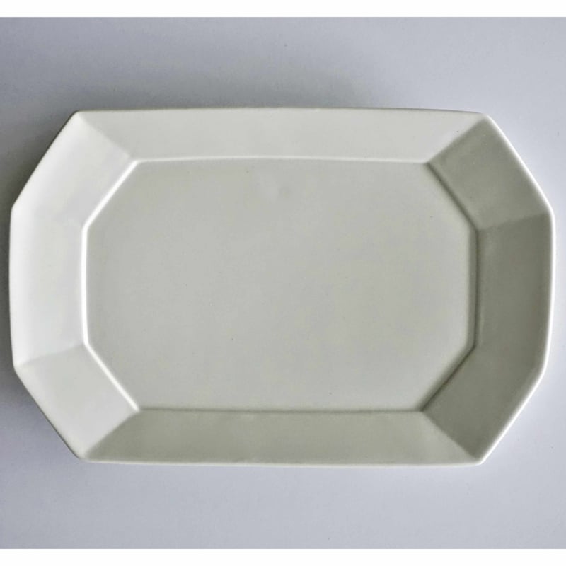 角プレート L ホワイト | 波佐見焼の窯元 永峰窯 公式オンライン