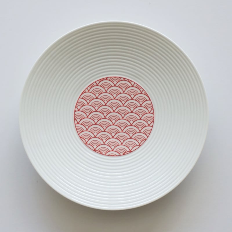 波佐見焼 丹心窯 青波 銘々皿5枚 料亭 レストラン 波佐見焼 丹心窯 青波