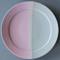 直営限定『HALF』　24㎝リムプレート P&G