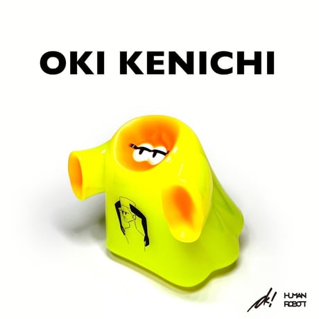HUMAN ROBOT TOYS GhosTee×OKI KENICHI / ソフビ