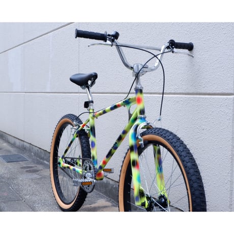 自転車屋B×OKI KENICHI BMX NEON YELLOW 24inch ※送料着払い