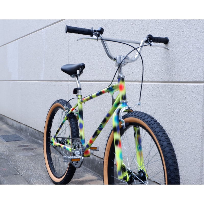 自転車屋B×OKI KENICHI BMX NEON YELLOW 24inch ※送料着払い