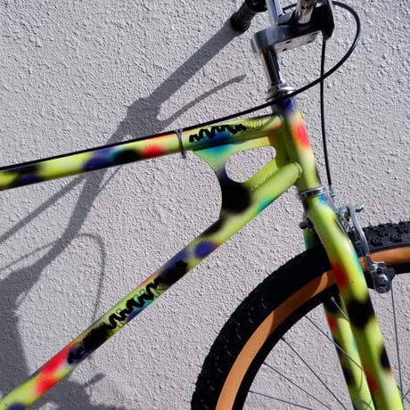 自転車屋B×OKI KENICHI BMX NEON YELLOW 24inch ※送料着払い
