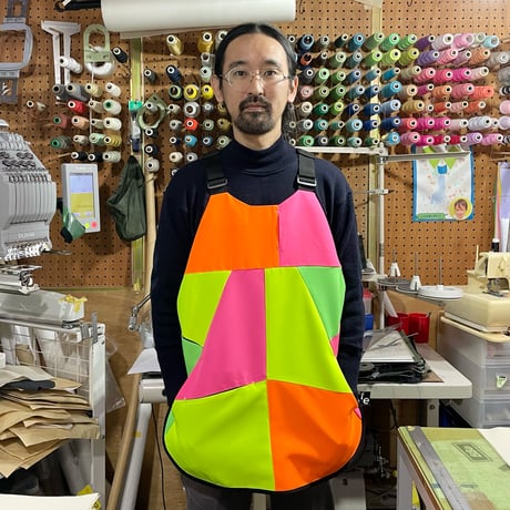 ROUNDCOUNTER x OKI KENICHI / "CAT"Apron