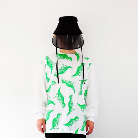 恐竜ロンT / Long Sleeve T-shirt(しんご)