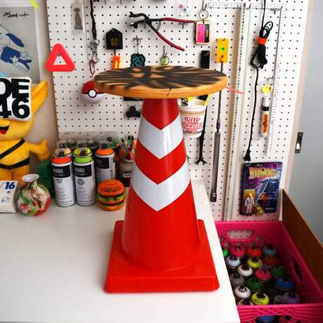 Zika / Safety Cone Side Table