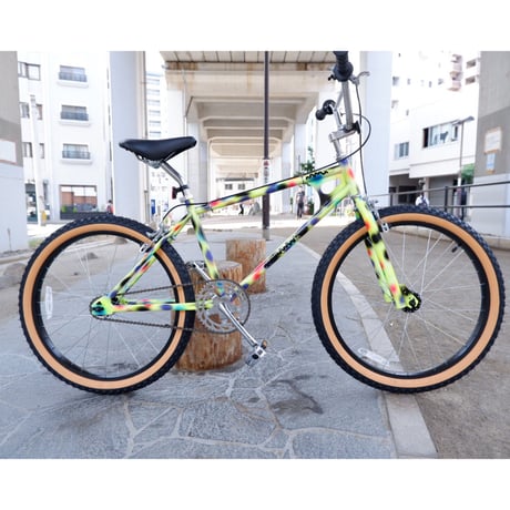 自転車屋B×OKI KENICHI BMX NEON YELLOW 24inch ※送料着払い