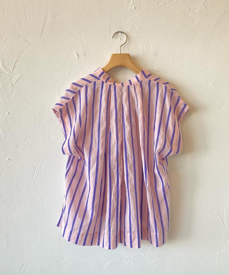 women>ne Quittez pas(ヌキテパ)Cotton Voile Stripe