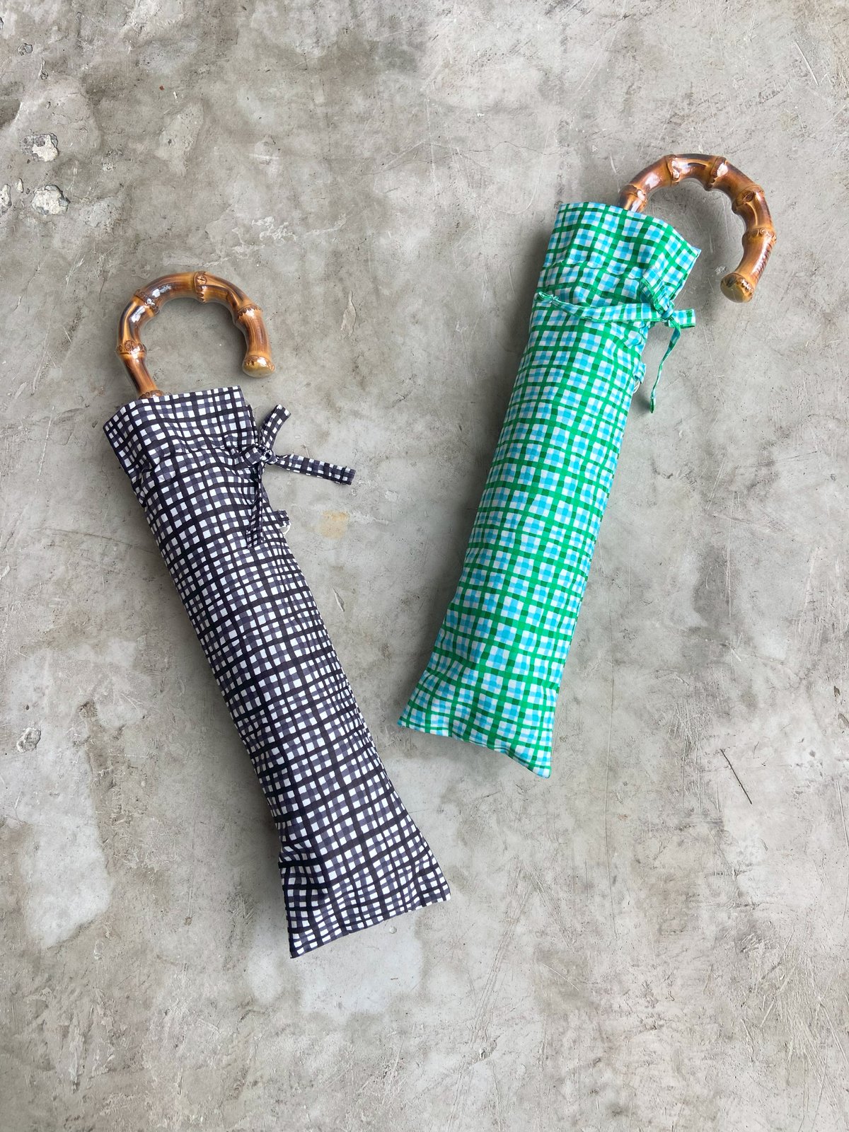 women>Bon Bon Store(ボンボンストア) タッターソールチェック 晴雨