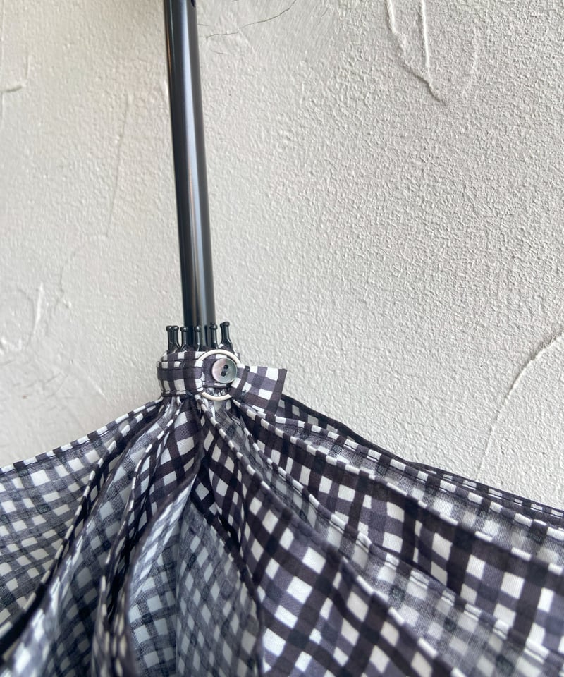 ボンボンストア　タッターソールチェック 晴雨兼用 折りたたみ傘 Bon Bon Store（ボンボンストア）｜タッターソールチェック 晴雨兼用