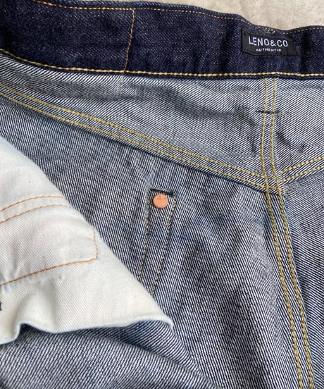<unisex> LENO(リノ) LOOSE TAPERED JEANS ●送料無料●