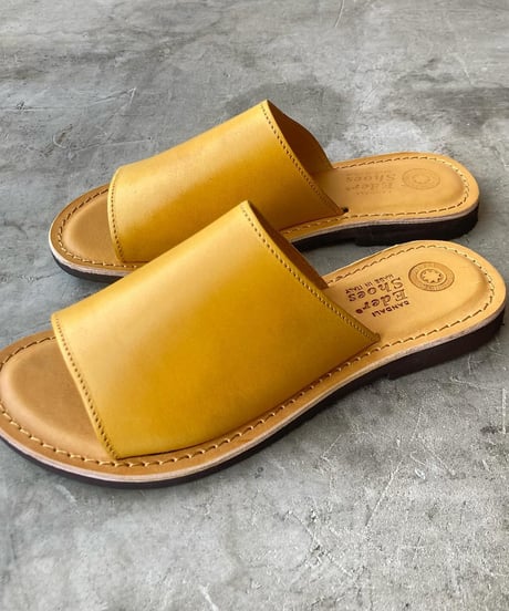 <women>  Eder Shoes(エダーシューズ) フラットレザーサンダル 1501 ●送料無料●