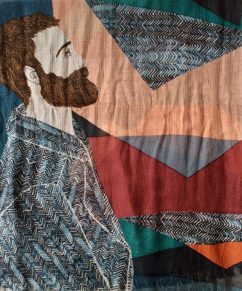 ⭐️INOUITOOSH(イヌイトゥーシュ) 大判ストール シルク50%⭐️ ⭐️INOUITOOSH(イヌイトゥーシュ) 大判ストール シルク50%⭐️