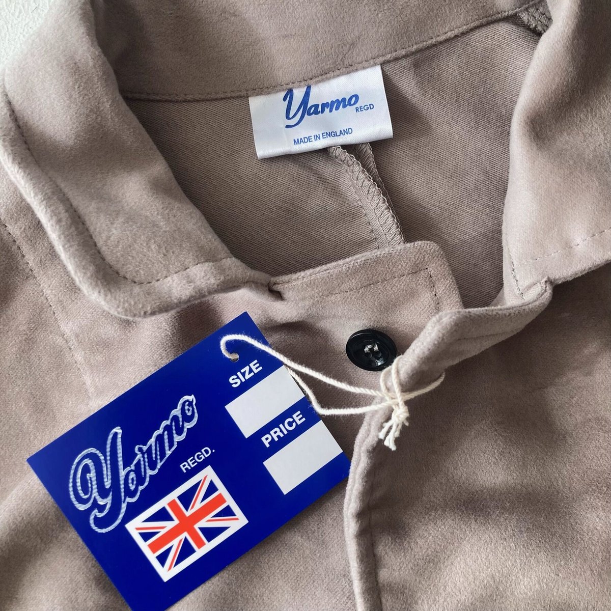 unisex> Yarmo(ヤーモ) モールスキン Lab Coat / CO8 Taupe