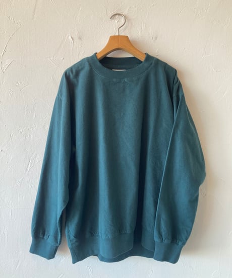 <men>RINEN  (リネン) 20/1ネル両面起毛 クルーネックシャツ / R37504 ●送料無料●