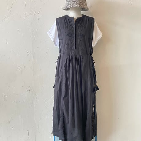 PORTER DES BOUTONS/ポルテデブトン 刺繍シフォンフレアスカート PORTER DES BOUTONS/ポルテデブトン 刺繍シフォンフレアスカート