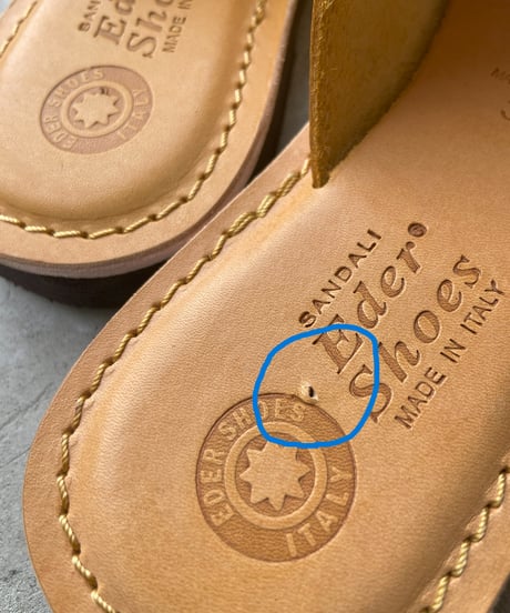 <women>  Eder Shoes(エダーシューズ) フラットレザーサンダル 1501 ●送料無料●
