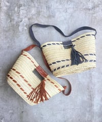<unisex> KECH LeS ESSENTIELS（ケッシュ ル エッセンシャル) 2way カゴバッグ ●送料無料●