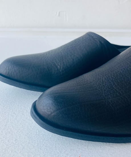 【SALE】<women>evam eva (エヴァム　エヴァ )レザースリッポン(E231Z071) /ブラック●送料無料●