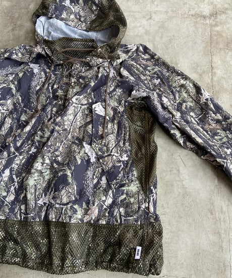 <men> UNFRM OUTDOOR STANDARD(ユニフォーム アウトドア スタンダード) NY TYPEWRITER PANEL MESH DECK PARKA SS-4302 ●送料無料●