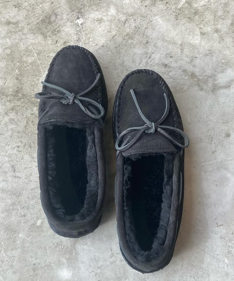 【SALE】<men>MINNETONKA(ミネトンカ)シープスキン　ハードソール　モカシン 3746/ゴールデンタン、ブラック●送料無料●