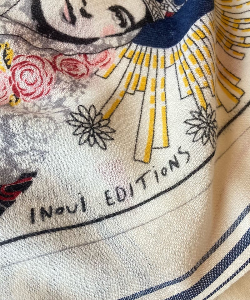 イヌイエディションズ　ウール大判ストール unisex>INOUI EDITIONS(イヌイ エディションズ) 大判ウール