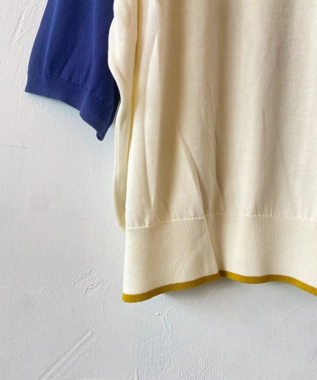 <men>kelen (ケレン) HIGH GAUGE KNIT TEE-JAQ KLM25HKN1025 ●送料無料●